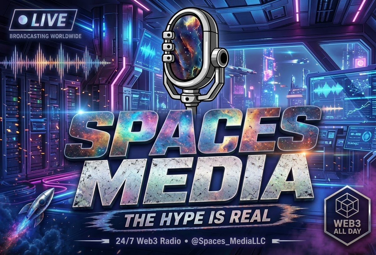 Spaces_MediaLLC's tweet photo. Why Choose Spaces Media?

In a space full of short-lived Spaces and constant noise, here’s what sets it apart:

✅ True 24/7 Broadcasting
Live shows and curated music keep the signal running around the clock — no dead air.

✅ Real Insights, Not Just Hype
Founder deep dives, daily market pulses, and honest conversations that actually help you stay informed.

✅ Community-First Approach
Built with listeners and builders in mind. Chain-agnostic with strong Solana roots.

✅ Consistent High-Quality Programming
40+ weekly shows hosted by a growing network of creators and industry voices.

✅ Easy Access + Opportunity
Just follow @Spaces_MediaLLC and join the live Space. Projects can also get featured or host their own show.

Whether you want background energy while you work, sharp alpha, or real conversations with builders — Spaces Media delivers a cleaner signal.

The difference is consistency.

Follow @Spaces_MediaLLC and tune in today.