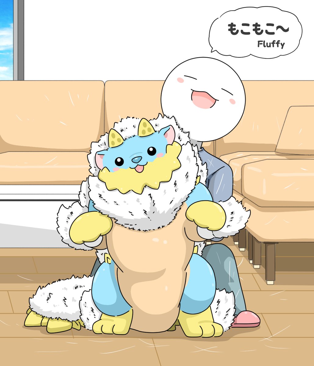 CBomochi's tweet photo. 段々デカくなる犬① https://t.co/PXuYAPXa7C