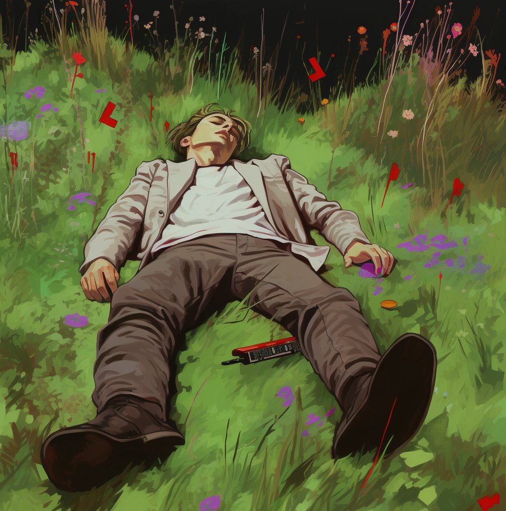 gmd1gm's tweet photo. [Faye lies down, picks up a crutch, and uses it carefully.]， https://t.co/o2ytFG8Yy1