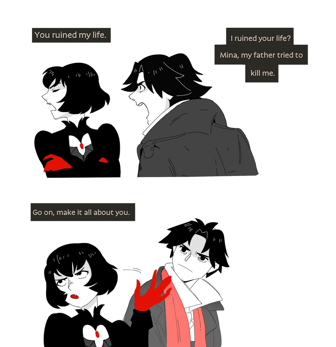 Yangyexin's tweet photo. their new interactions are goofy #deadlock https://t.co/xoBfe8TXR9