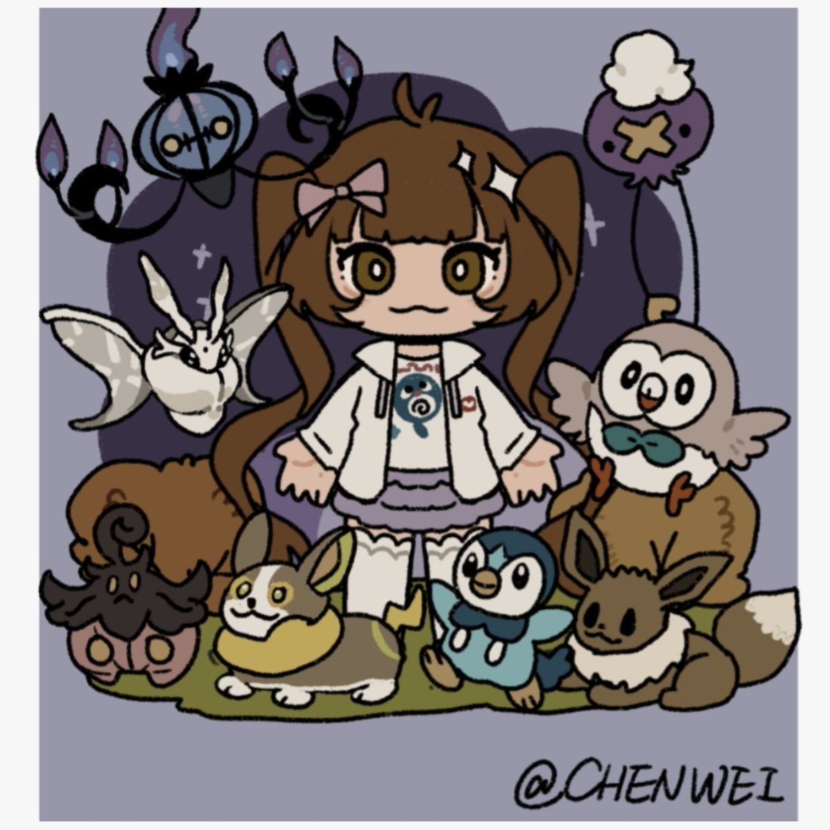 littlelacedoll's tweet photo. I saw drifloon so I knew i had to~♡ https://t.co/dzA8DtECUq