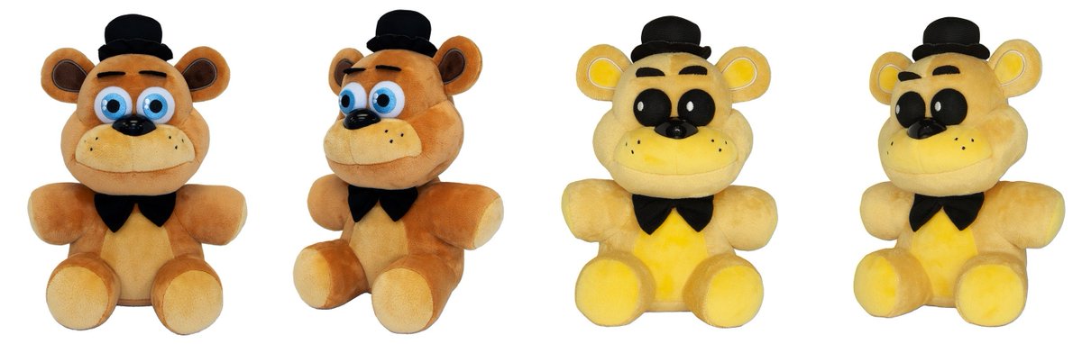 Brucekiith's tweet photo. Bro what happened to sanshee... The first Freddy is 2026 the second is 2018 btw #sanshee #fnaf #plush #fnafnews #sad #nostilga https://t.co/dRkQdEXY2a