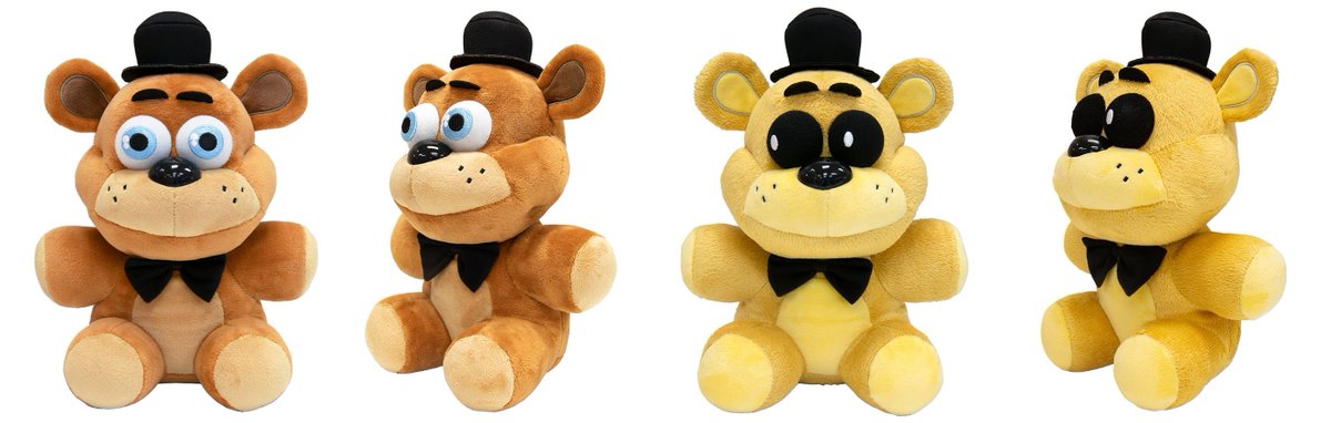 Brucekiith's tweet photo. Bro what happened to sanshee... The first Freddy is 2026 the second is 2018 btw #sanshee #fnaf #plush #fnafnews #sad #nostilga https://t.co/dRkQdEXY2a