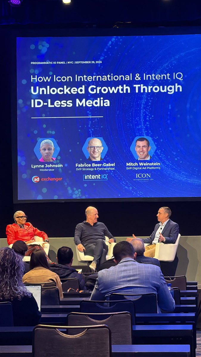 mitchellw's tweet photo. Really enjoyed the discussion today w IntentIQ around targeting cookieless audiences and achieving goals more efficiently. Thanks for having me! @IqIntent @adexchanger #progio https://t.co/etDm9Y1YGf