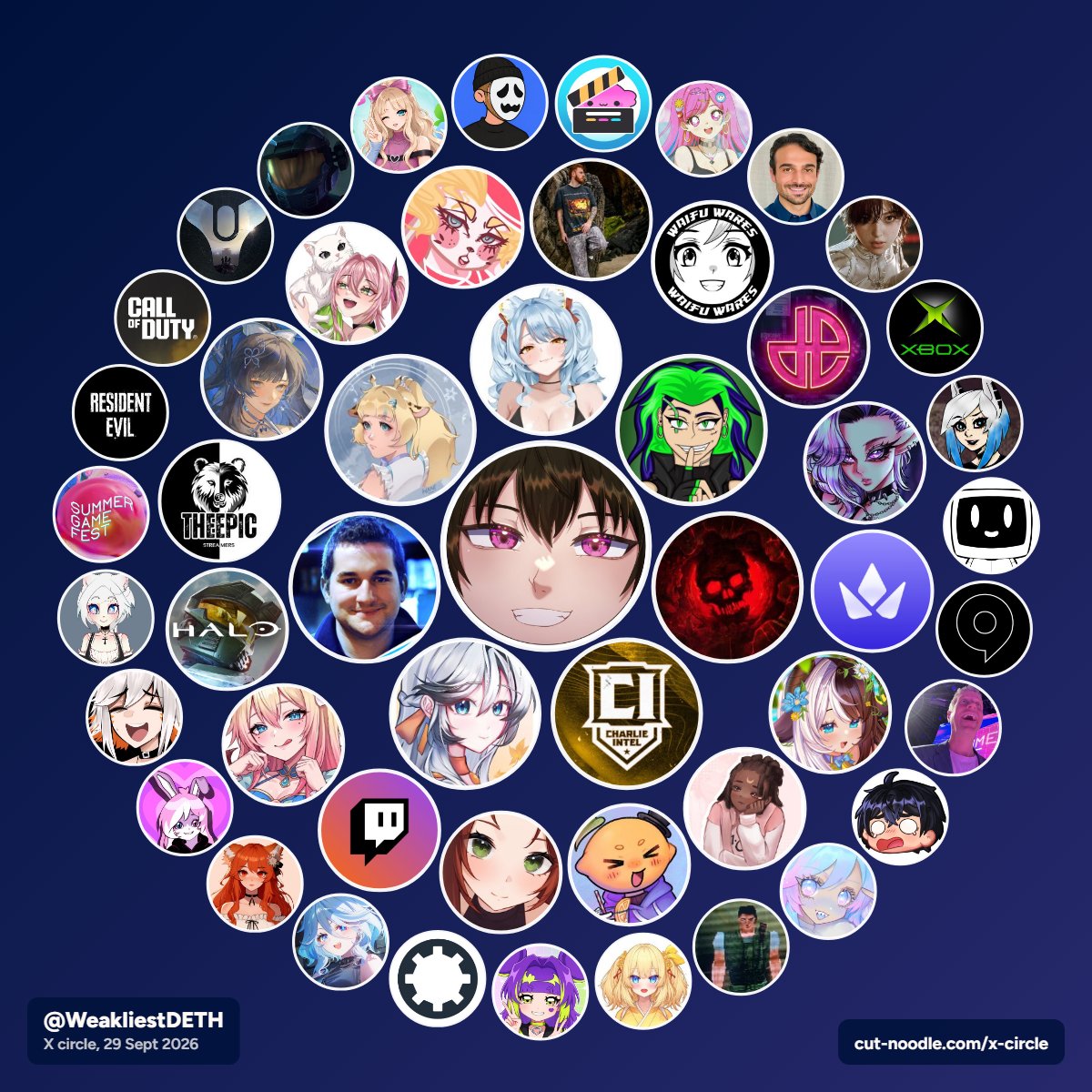 WeakliestDETH's tweet photo. So many awesome people https://t.co/N2X6LaGphG