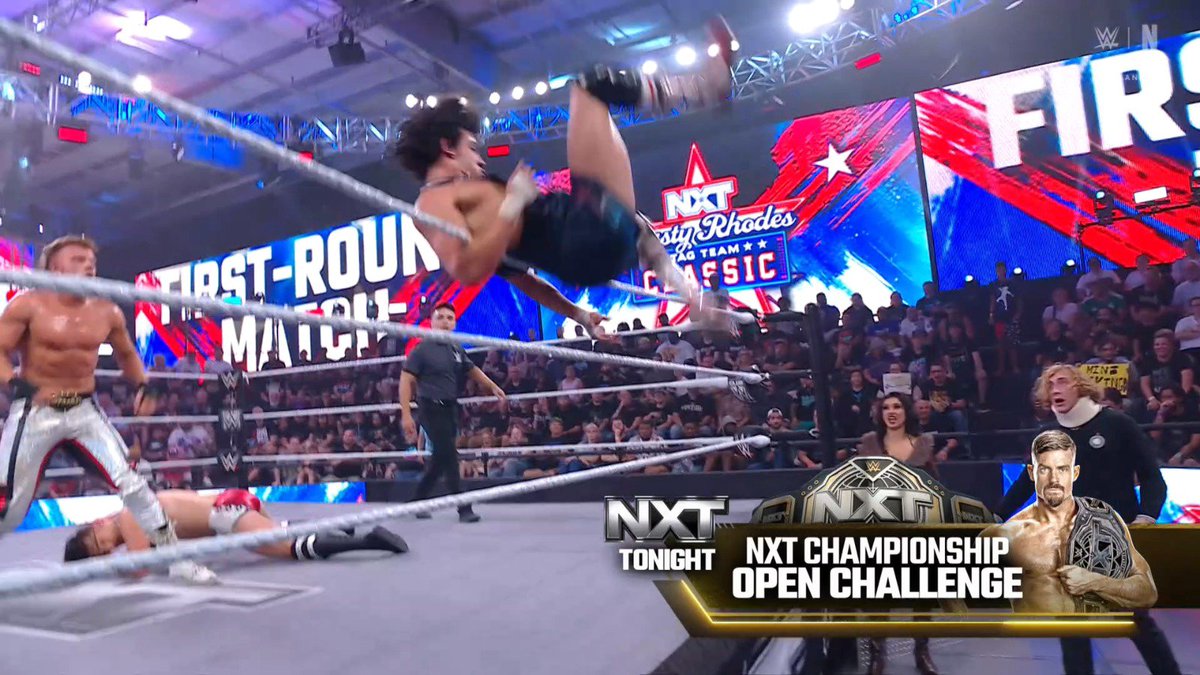 SKWrestling_'s tweet photo. Since Mason Rook is not available to compete, the NXT Championship Open Challenge is on for later tonight!

#WWENXT https://t.co/6n2HxDGHCS