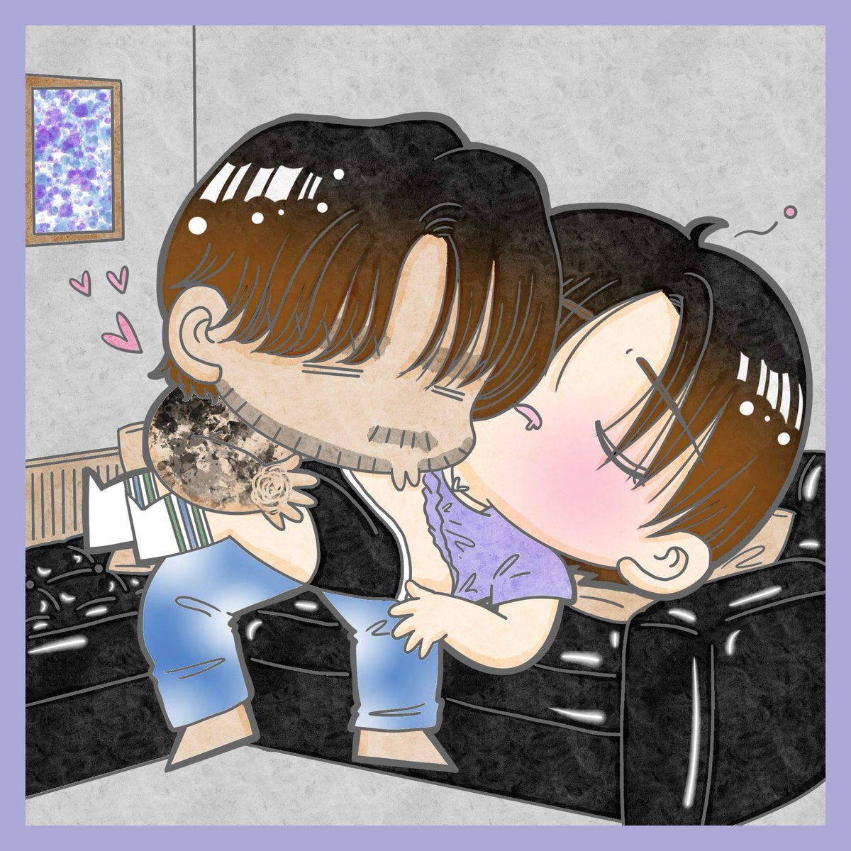 SunnyrainHCN's tweet photo. After getting home from their date—

Ryota: “No wonder he’s younger… he has way too much energy…
I’m so sleepy… I’ll just let him suckle to his heart’s content… 💤”

Hiro: “Kawaii~ Kawaee~ 🍼😚😚😚”

#HiroakiRyota #sunnyrainHCN https://t.co/UxRDt4GPkj