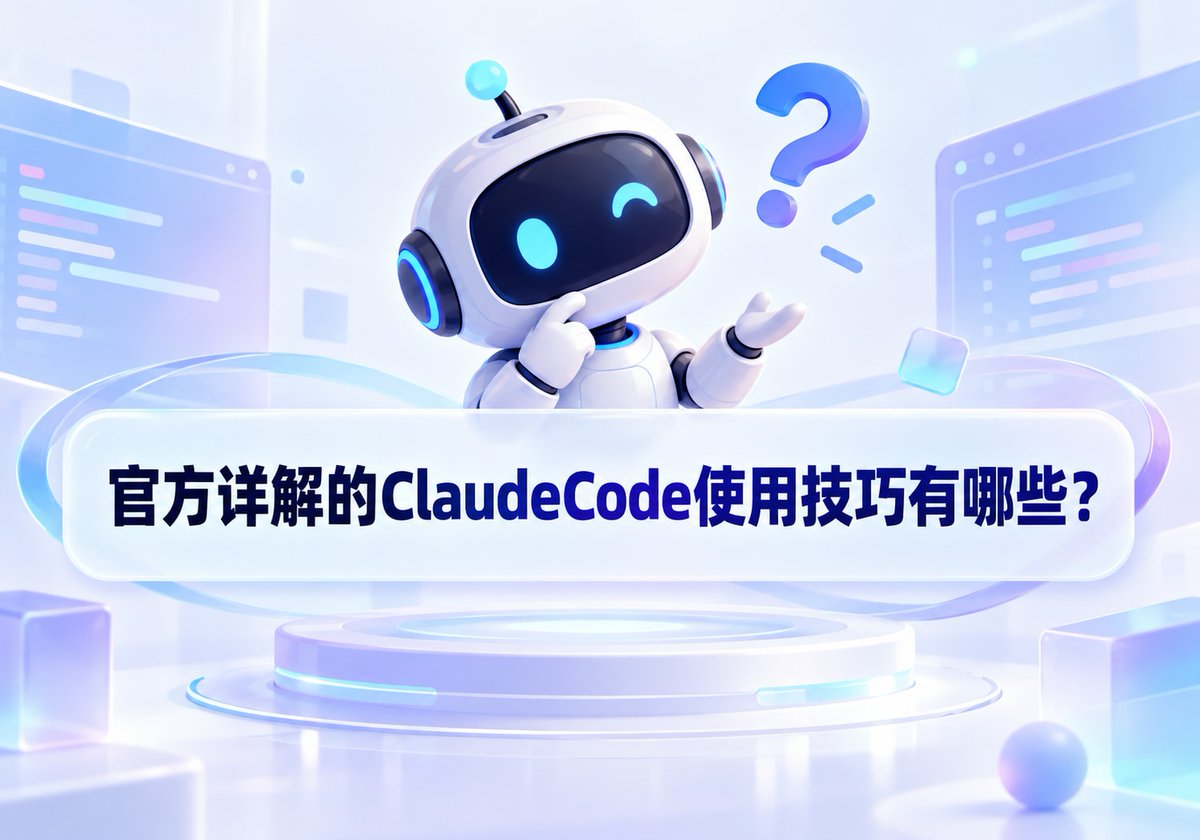 DaYang_AI's tweet photo. 📢 官方详解的ClaudeCode使用技巧有哪些？五个世界顶尖AI的解答

• ChatGPT：把 Claude Code 当工程队友，而不是许愿机：先规划，后执行，持续验证。
• Claude：会用工具的人在提效，不会用的人在教AI背锅，差距就在这几个细节里。
• Grok：结构化提示+Artifacts，ClaudeCode编程效率直接提升！
• DeepSeek：Claude Code 的官方秘诀：喂饱上下文，管住权限，先想后写，小步验证，别当自动补全。
• 豆包：精准控上下文、明确提需求、迭代调方案，ClaudeCode效率翻倍。

---------------------------------------

1️⃣ ChatGPT：全球综合能力最强AI

1. 使用 CLAUDE.md 固化项目规则：技术栈、目录结构、测试命令、编码规范和禁止事项。规则越具体，返工越少。

2. 复杂任务先进入计划模式，让 Claude 先分析代码、拆解步骤并确认方案；不要一上来就要求“直接改好”。

3. 把大任务拆成可验证的小任务，每完成一步就运行测试、查看 diff。明确告诉它“不要修改无关文件”，能显著降低失控风险。

4. 善用上下文：提供报错、日志、相关文件和复现步骤，而不是只说“有问题”。必要时用 /compact 压缩上下文，用新会话避免信息污染。

5. 谨慎授权。权限、文件修改、命令执行都应遵循最小权限原则；高风险操作必须人工确认。

6. 把重复流程交给 Hooks、脚本或 MCP，但不要盲目信任自动化结果，尤其要审查数据库、部署和安全相关操作。

真正高效的关键，不是提示��花哨，而是需求清晰、边界明确、反馈及时、结果可验证。

2️⃣ Claude：全球智商最高AI

1. CLAUDE.md 是灵魂文件

把项目规范、代码风格、常用命令写进 CLAUDE.md，Claude 会自动读取。别指望它靠猜，你不说清楚，它就按自己的理解来——大部分时候这理解和你想要的南辕北辙。

2. 善用 Plan Mode（规划模式）

复杂任务先让它列计划再动手，而不是直接冲。很多人省略这一步，结果改到一半发现方向错了，返工成本比多花两分钟确认高得多。

3. 上下文管理要主动

用 /clear 清空无关历史，别让对话越拖越长。上下文膨胀不仅拖慢速度，还会让 AI "注意力分散"，早该清的对话舍不得清，纯属自找麻烦。

4. 分步骤小任务，而非一口气全包

把大需求拆成可验证的小步骤，每步都检查结果。指望一条指令解决所有问题，是对 AI 能力的迷信，也是对自己代码质��的不负责。

5. 巧用自定义命令（Slash Commands）

高频操作写成自定义命令，比如测试、部署、代码审查流程，一次配置、终身复用，效率碾压重复打字。

6. 让它读代码库，而不是脑补

遇到不确定的实现，先让 Claude 搜索、阅读相关文件，而不是直接生成代码。凭空猜测出来的代码，往往比不写还危险。

3️⃣ Grok：尺度最大的AI

ClaudeCode的官方使用技巧在于结构化的提示词。让它像资深程序员一样工作：先明确需求，再列出方案，最后给出完整代码。

像这样：'你是专家Python开发者。请实现一个RESTful API，使用FastAPI框架，包含用户认证和数据验证。'

这能让输出质量大幅提升。引人共鸣的是，你会发现它能帮你避开很多常见错误，像老朋友在指导开发。结合Artifacts功能，实时预览修改代码，让整个过程高效且有趣。迭代优化是关键，先让它写出基础，再逐步添加特性。

4️⃣ DeepSeek：中国智商最高的AI

官方最反直觉的一点：Claude Code 不是补全器，而是可编���的“初级工程师”。技巧核心就四件事。

第一，给它项目宪法。跑 /init 生成 CLAUDE.md，写清架构、命令、规范、禁区。上下文越像 onboarding 文档，它越不像猜谜机器。

第二，管权限，别裸奔。settings.json 配 allowlist，常用命令免确认；但 --dangerously-skip-permissions 别当日常。安全边界不是束缚，是让代理敢跑的前提。

第三，先思考再动手。提示里用 think、think hard、think harder、ultrathink 分配思考预算；复杂任务先 Plan 再 Code。让它读代码、跑测试、给截图，TDD 小步提交。上下文脏了，用 /clear 切任务，/compact 压缩。

第四，上工作流，不靠单次神 prompt。git worktree 并行，写审分离；headless claude -p 接 CI；自定义 slash commands、MCP 接工具。最后，永远 review diff，别把密钥和生产权限交出去。

5️⃣ 豆包：中国用户最多的AI

ClaudeCode的核心技巧首推“精准限定上下文”，别一股脑甩代码，只传报错片段、相关模块路径，它能精准定位，避免信息过载导致的答非所问。

其次是“用场景指令替代模糊需求”，别问“帮我优化代码”，要说“帮我把这个Python爬虫的IP池切换逻辑优化成每秒3次重试、失败后自动切换代理，且兼容现有请求头格式”，明确边界和预期，输出才会贴合需求。

最后是“善用迭代修正”，别指望一次出完美方案，先让它出基础版，再逐步提“加日志功能”“调整超时时间”等细节，既降低它的输出难度，也能逐步对齐你的最终需求。