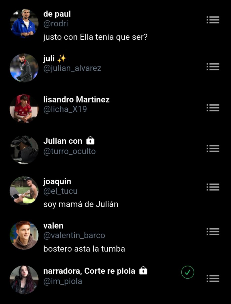 rodrigo_te_amo6's tweet photo. Grupo de enzo | grupo de julian

Antes eran todos del mismo grupo y el último @ es cuando valla a narrar https://t.co/eoDcGYN4wJ