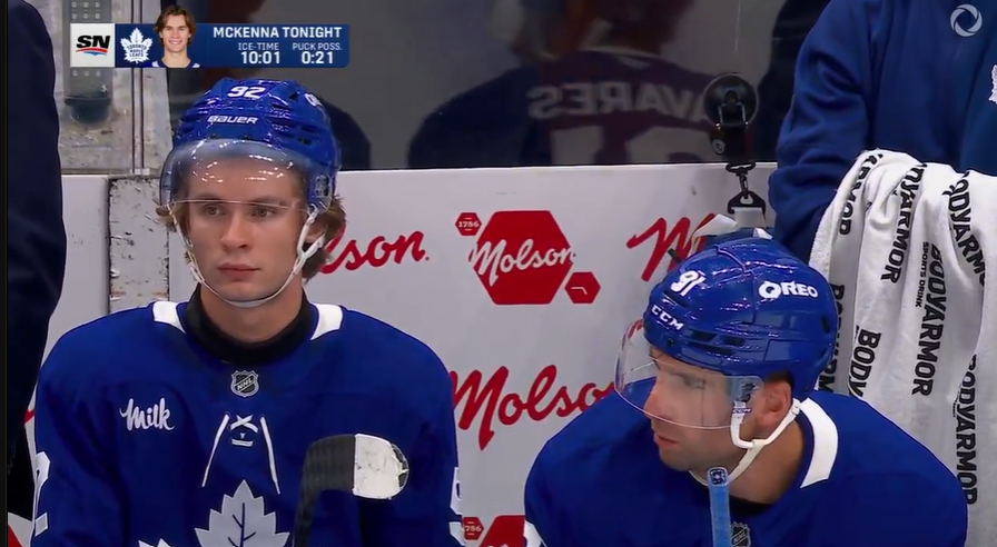 fatdemidov's tweet photo. "Its the 5G"
"What"
"Those negative thoughts youre having. Its the 5G McKenna. Put this on"
"Tavares I dont think that-"
"Shhhh. . ."
[Slips on amulet] https://t.co/ognEbyPDY1
