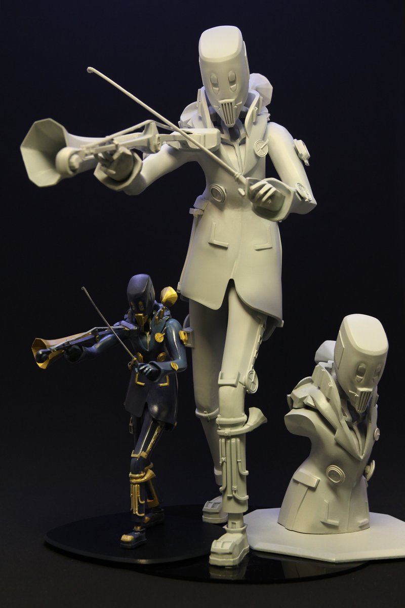Studio_Siuter's tweet photo. #Blender #3DModeling #CharacterModeling #3DPrinting #3DFigure #피규어제작 #Blender3d #3DAnimation #Animation #blenderart #ArtToy #ModelKit #아트토이
TDP시리즈
바이올리니스트 컬렉션
30CM스케일/15CM풀도색 https://t.co/TGpC9alzdz