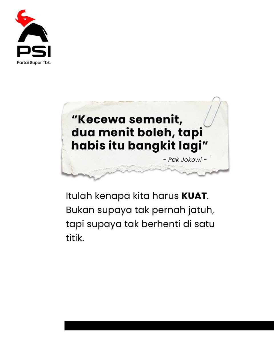 psi_id's tweet photo. Nggak semua hari berjalan sesuai rencana. Kadang lancar, kadang… ya, plot twist 😆

Kalau teman-teman lagi ada di fase “kok begini amat ya?”, biasanya apa yang bikin balik semangat? Kali ini mimin ajak menyimak lagi beberapa pernyataan Pak Jokowi 😊 https://t.co/Dgoi8Z9Qkv