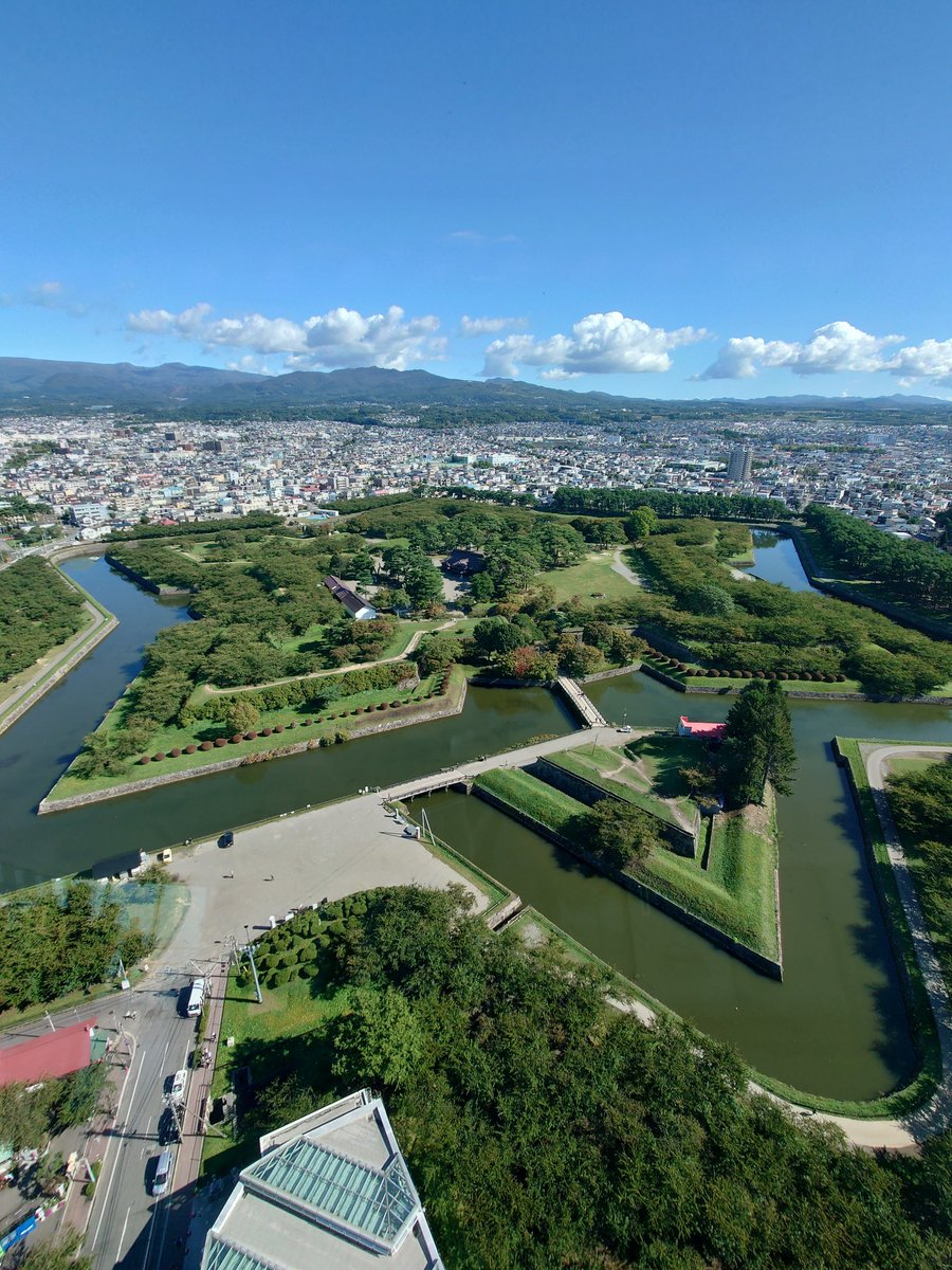 manyuu_us4's tweet photo. 五稜郭！ https://t.co/KL5WWlcBET