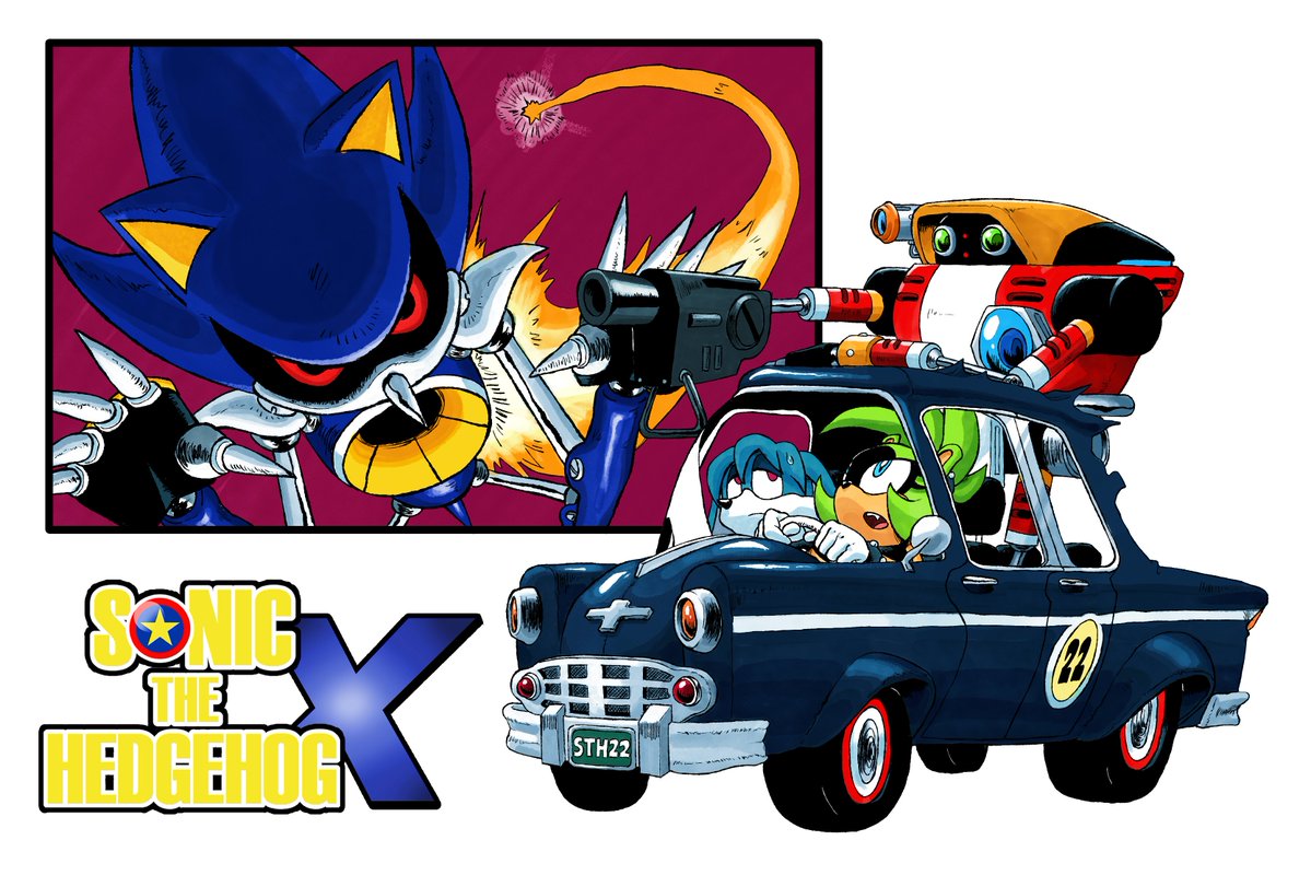KOLSANART's tweet photo. Some of my favorite Sonic x DBZ redraws that I've done https://t.co/K2YnWQwM6N