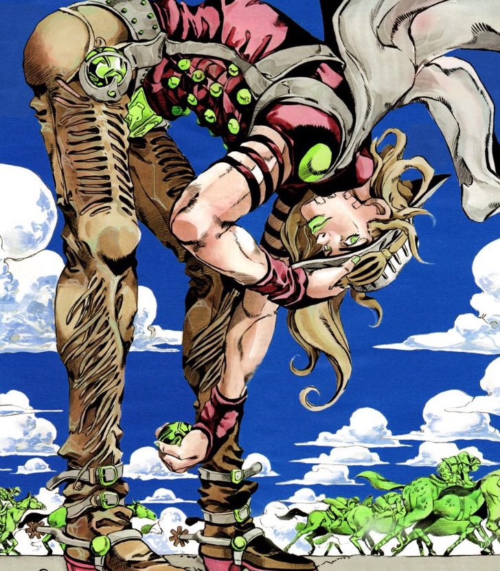lesbruabba's tweet photo. oh my god . gyro look behind you. the race already started you need to get on your horse oh my god hurry https://t.co/1fnrCgdh7e