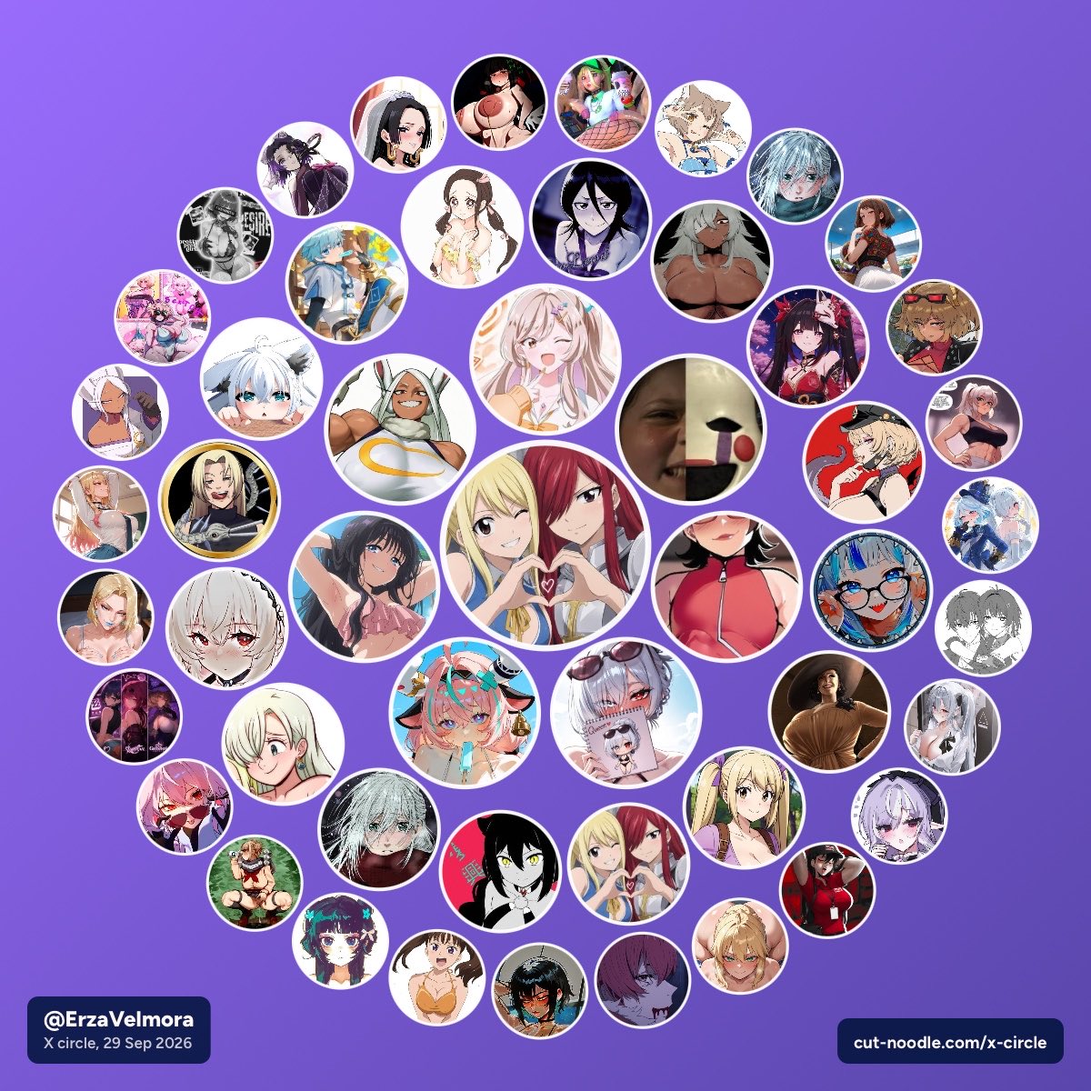 ErzaVelmora's tweet photo. 🗡️No se que signifique el círculo pero si aparecen ahí muchas gracias uwu…si pueden comentar algo perfecto jeje aunque no es obligatorio uwu🗡️ https://t.co/Qn4X2XWVik