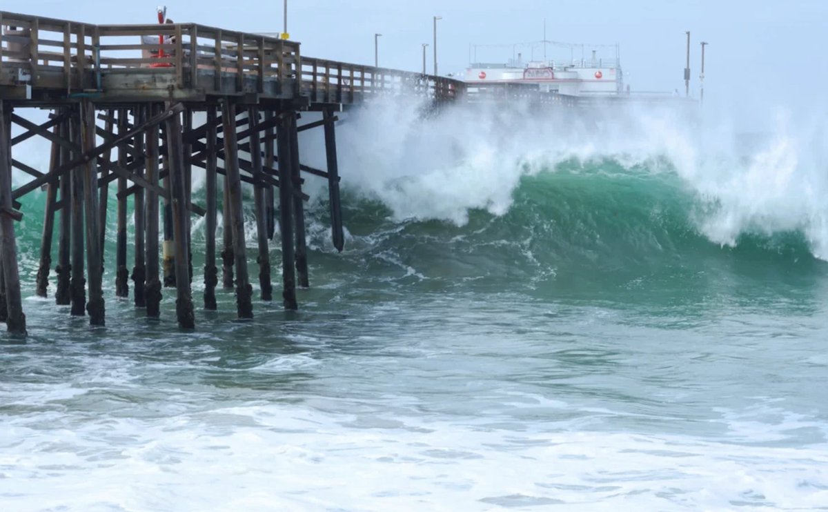 SpaceSkiesEarth's tweet photo. 📷 A Massive "Kelvin Wave" is Heading for the California Coast
Have you heard of a Kelvin wave?
Unlike the crashing waves you see at the beach, this is a slow-moving, planetary-scale surge of warm water spanning thousands of miles across the Pacific Ocean! https://t.co/3aaZNqPRay