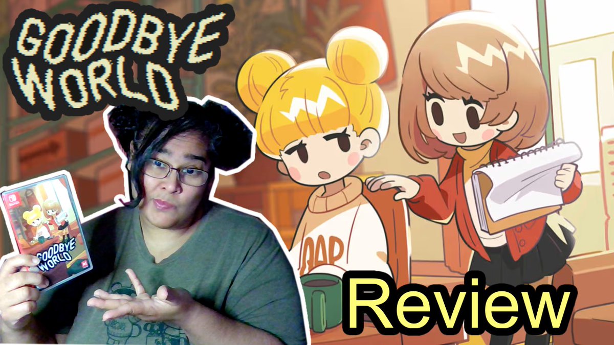 NGamerGal's tweet photo. Whats up gamers! GOODBYE WORLD is half visual Novel half platformer does it work let's find out. Hope you enjoy.
#goodbyeworld #review #beatyourgames #gaming
https://t.co/77QIwbQZqq https://t.co/MIY7cM3HeJ