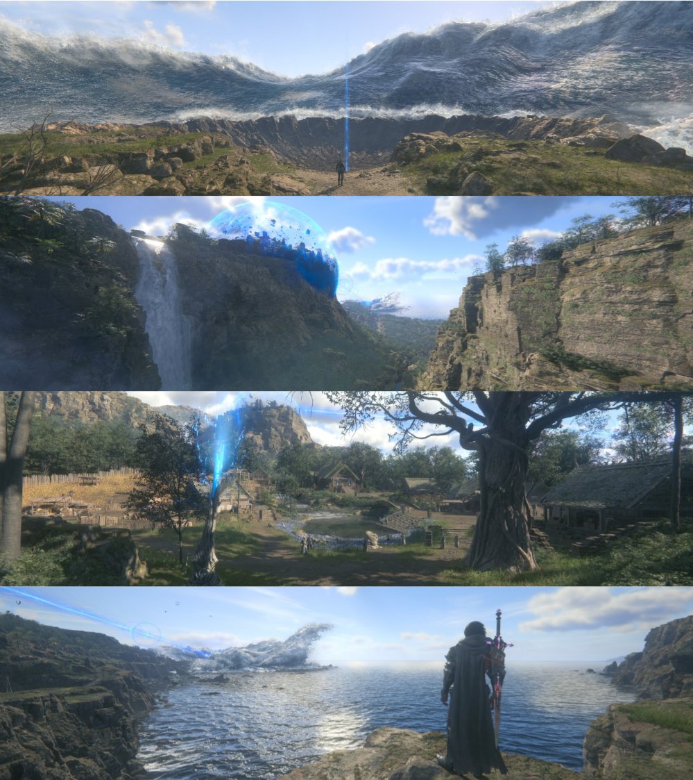 S_Sasquatch6's tweet photo. The compression, especially with my Super Ultrawide, won't do it justice but

...I'll atleast give #FinalFantasy16 the "Best Jungle Temple Island" award. https://t.co/5wW4XZdFp0