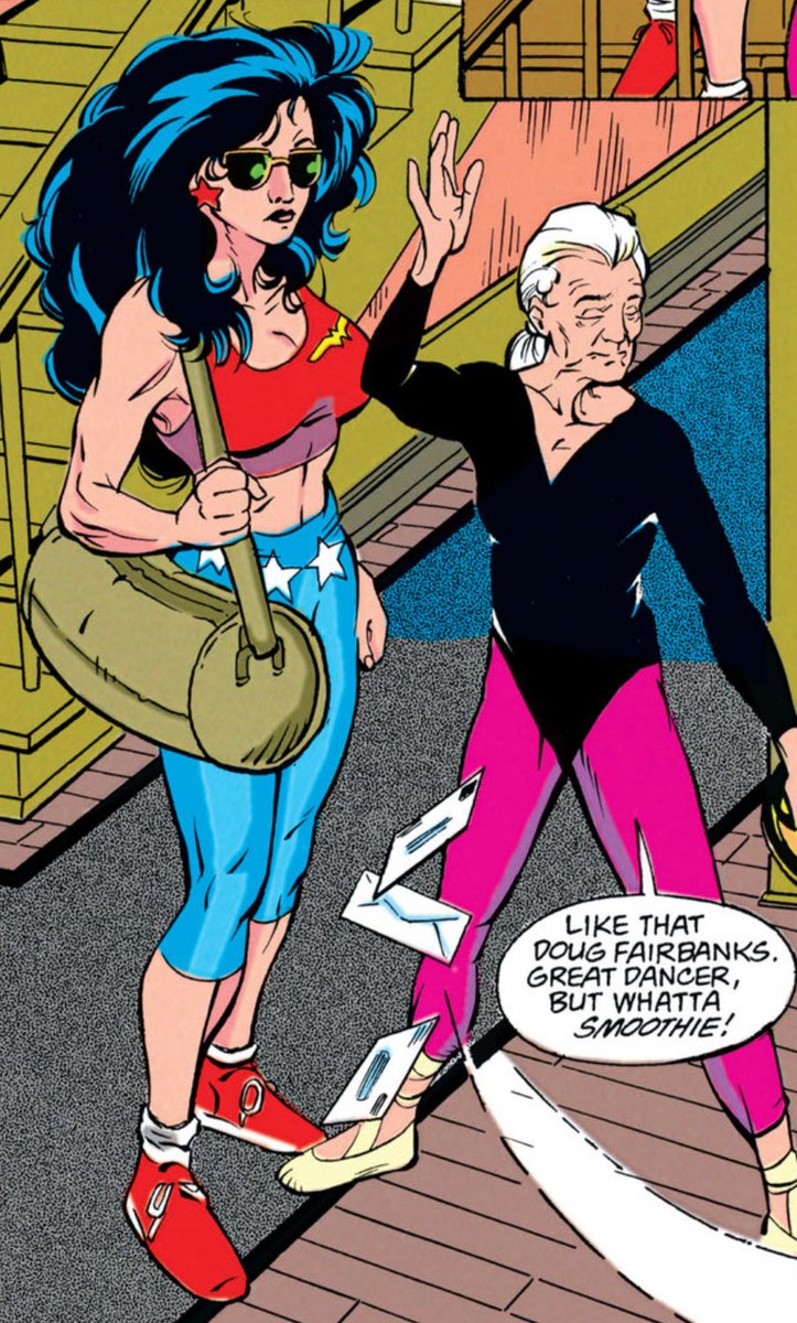 xena_lvr's tweet photo. I love Diana’s Wonder Woman civies https://t.co/SlDr7ZpV3Z