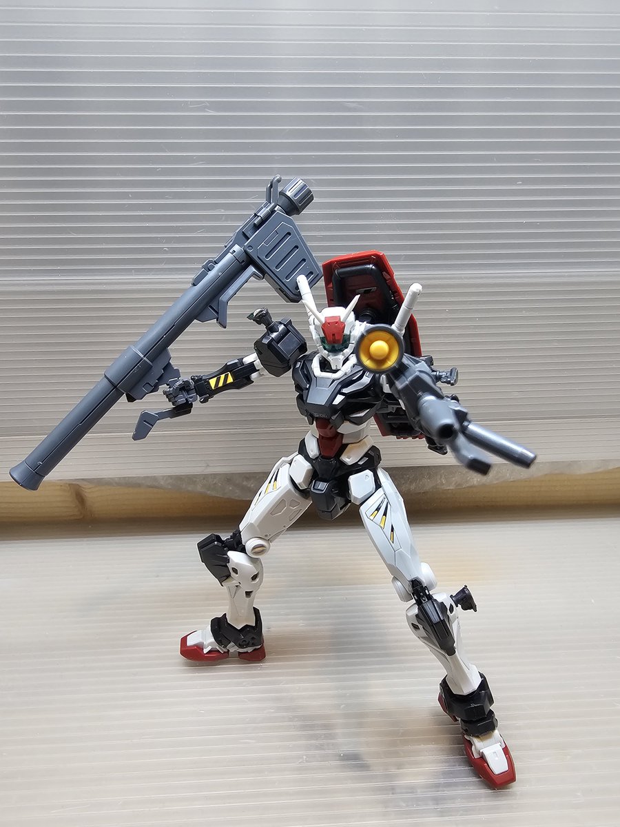 pisconor's tweet photo. 30MM名伏しがたきもの
HG01ガンダム
今月は素組のこの2体でフィニッシュ！

#今月作ったプラモ晒そうぜ https://t.co/4k7O5jpqrr