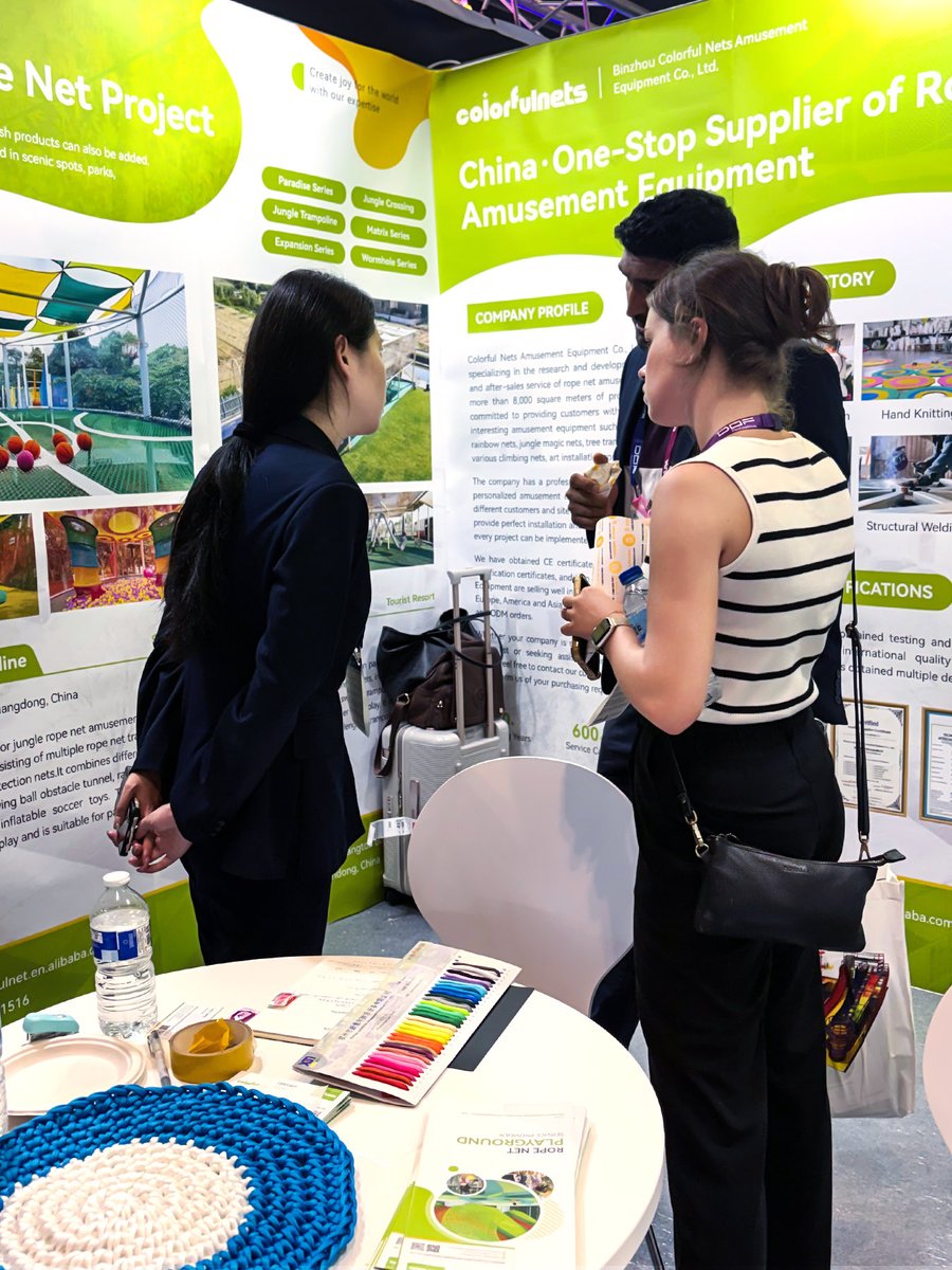 ColorfulNets's tweet photo. IAAPA Expo Europe 2026 London | Successfully Concluded!
Across mountains and seas, we meet in London.
We connected face-to-face with global cultural and tourism peers, showcasing innovative solutions for non-powered amusement facilities. https://t.co/6gRB6GBT37