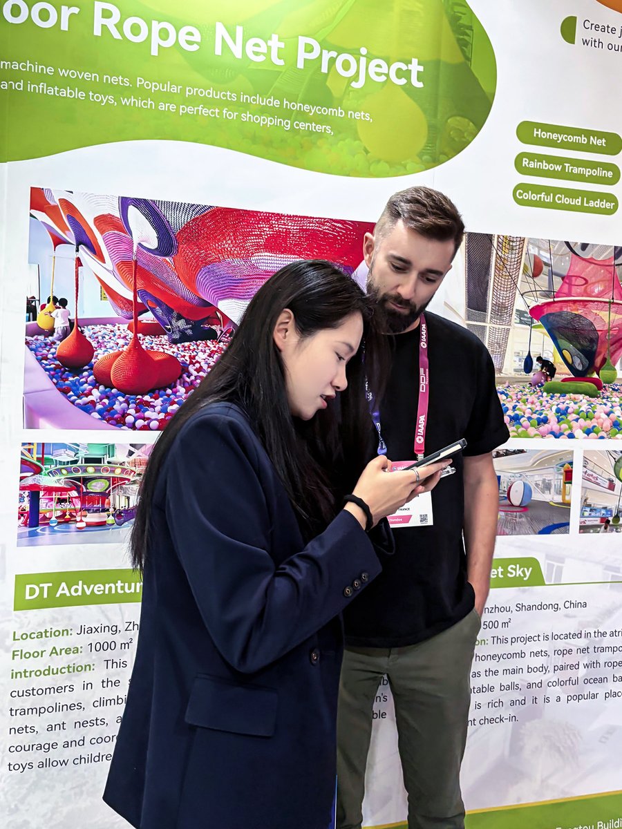 ColorfulNets's tweet photo. IAAPA Expo Europe 2026 London | Successfully Concluded!
Across mountains and seas, we meet in London.
We connected face-to-face with global cultural and tourism peers, showcasing innovative solutions for non-powered amusement facilities. https://t.co/6gRB6GBT37