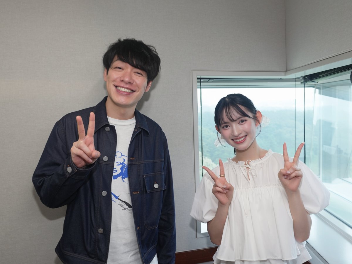 sendenbu_staff's tweet photo. ／
  本日10/3(土)⏰17時～放送📻
  TOKYOFM「川島明 そもそもの話」に
  #菅田愛貴 が出演します💛
＼

川島さんと1対1でじっくりお話しさせていただきました😆✨

ぜひご視聴ください🎧❣️
https://t.co/WSioRFpiJR

#そもそもの話
#TOKYOFM #超とき宣 https://t.co/UfusUUBO8h