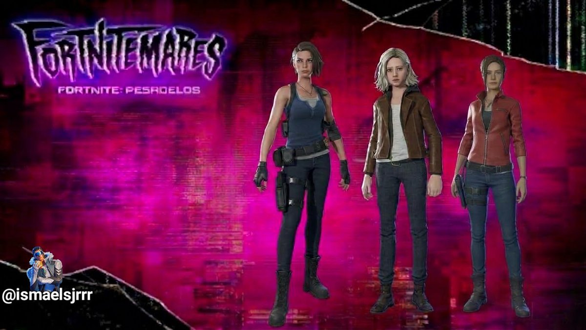 ismaelsjrrr's tweet photo. Qual das skins femininas de Resident Evil no Fortnite, vocês mais gostam? 🤔 

#Fortnite https://t.co/IiBwLaIcDk