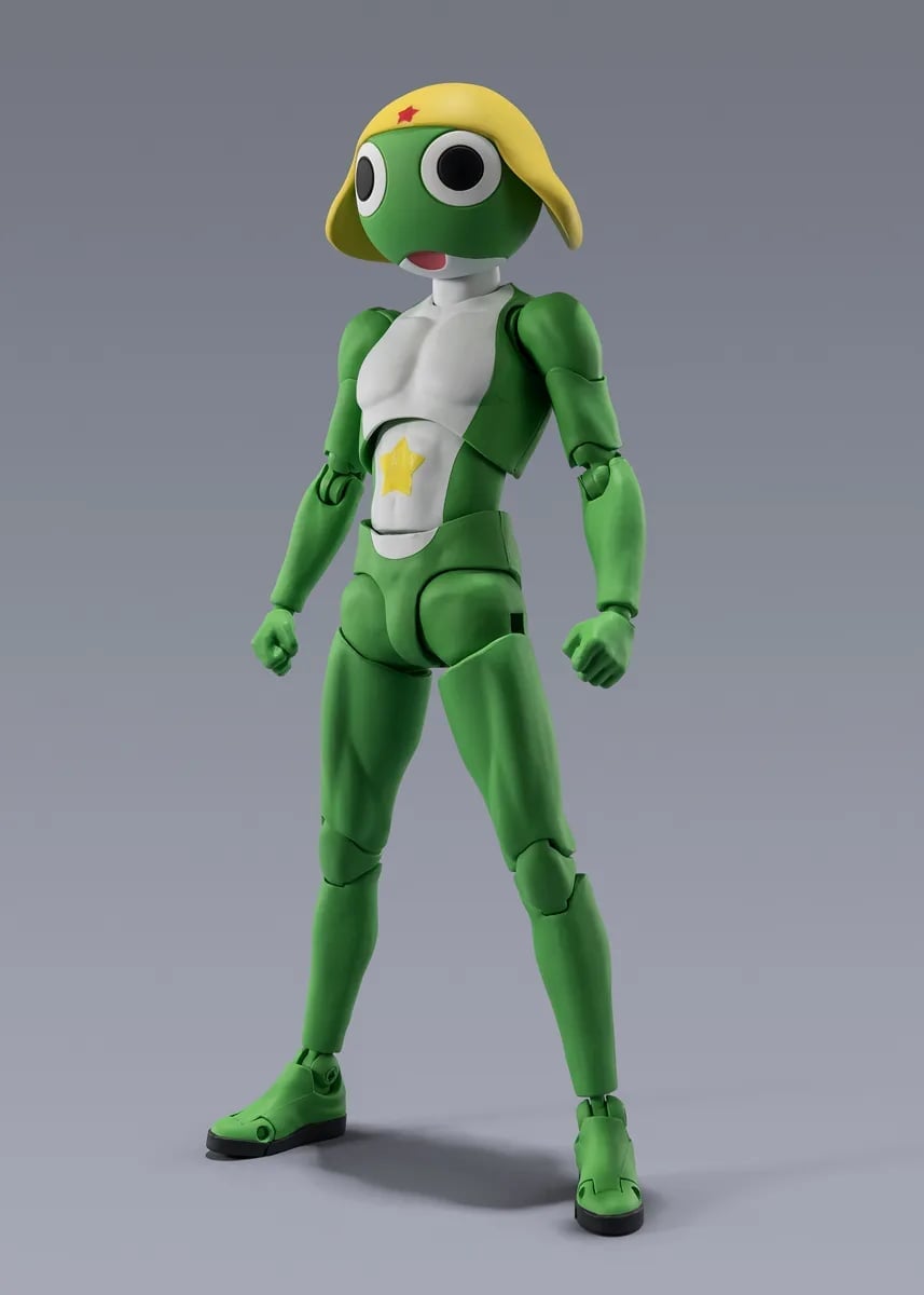 figsoku's tweet photo. 【＃ケロロ軍曹】S.H.Figuarts「ケロロ軍曹&amp;ペコポン人スーツセット」可動フィギュア

【10月1日予約開始】
価格7,700円（税込）
2027年2月発売予定
https://t.co/GARXVW4wZt
#SHFiguarts https://t.co/POA3BPtSlK