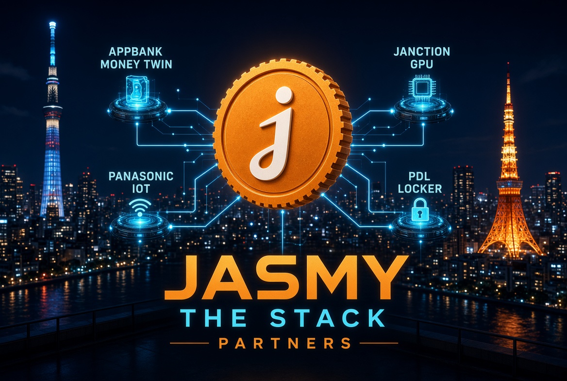 MRANALYST77's tweet photo. $JASMY partners. Simple. Who. Why. What it gives us.
Jasmy is a Tokyo data company. The token sits on top of tools: PDL (your data locker), Secure PC, JasmyChain, and JANCTION GPU compute.
1.  JANCTION / JasmyLab Sister company. Hara runs it. GPU pool and Smart Render. Why: data is useless if nobody can compute on it. Benefit: $JASMY becomes gas + the compute layer.
2.  AppBank (TSE 6177) + Quantum Leaps Newest. Official MOU on 28 Sep 2026. Intro from the Idei fund. Why: AI wants your money data. AppBank makes the app. Jasmy locks the data. First idea: Money Twin. A daily money helper. Benefit: first clean consumer door for PDL with a listed Japan company. Honest: MOU + teaser. Not a live app. They did not say you pay in $JASMY.
3.  Panasonic Advanced Technology Work since 2024. Devices + data locker. Next step is compute. Benefit: a real Japan hardware name. Still building.
4.  Etarn First project on JasmyChain. IoT + data. Benefit: the chain has a user story.
5.  Swan Chain JANCTION GPU deal. More compute. Indirect.
6.  Japan business tools Secure PC for companies. That is paid work, not a candle.
If the products actually ship and people use them, that is what helps the token. More locker users. More GPU jobs. More gas on the chain. That is the path.
How high? Nobody knows. Don’t guess $10. Supply is huge. Use first. Price later.
You here for the partners, or only the chart?
Contract: 0x7420B4b9a0110cdC71fB720908340C03F9Bc03EC
DYOR. Not financial advice. MOU is not a shipped product.