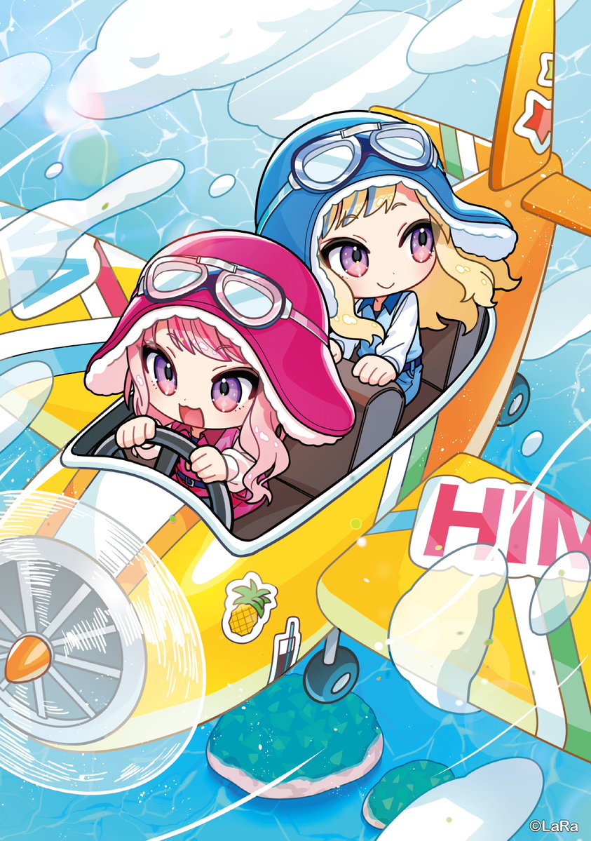 tsunakawa_0429's tweet photo. HIMEHINA Official Trading Card Vol.2『 The World of Parallels 』にてカードイラストを描かせていただきました！よろしくお願いします！✈️
#ヒメヒナトレカ https://t.co/xwNKk699cp