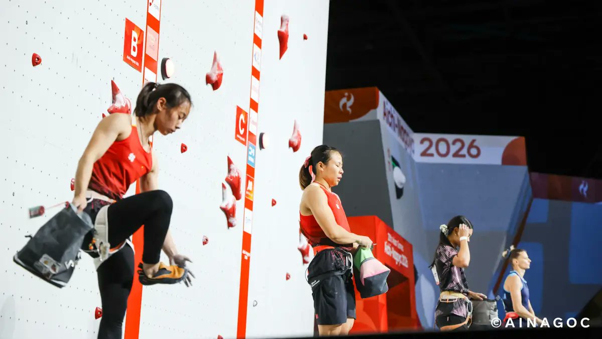 olympics28LA's tweet photo. 🇮🇩 Indonesia Sport Climbing at the Asian Games 2026! Follow the latest schedule, athletes, IST times and upcoming events from September 29–October 3 in Nagoya, Japan

🧗 Women's Boulder Semifinals
🏅 Men's Boulder Final

👉 https://t.co/qUhHX9g6jW

#AsianGames2026 #SportClimbing https://t.co/p7hNJSZG9Z