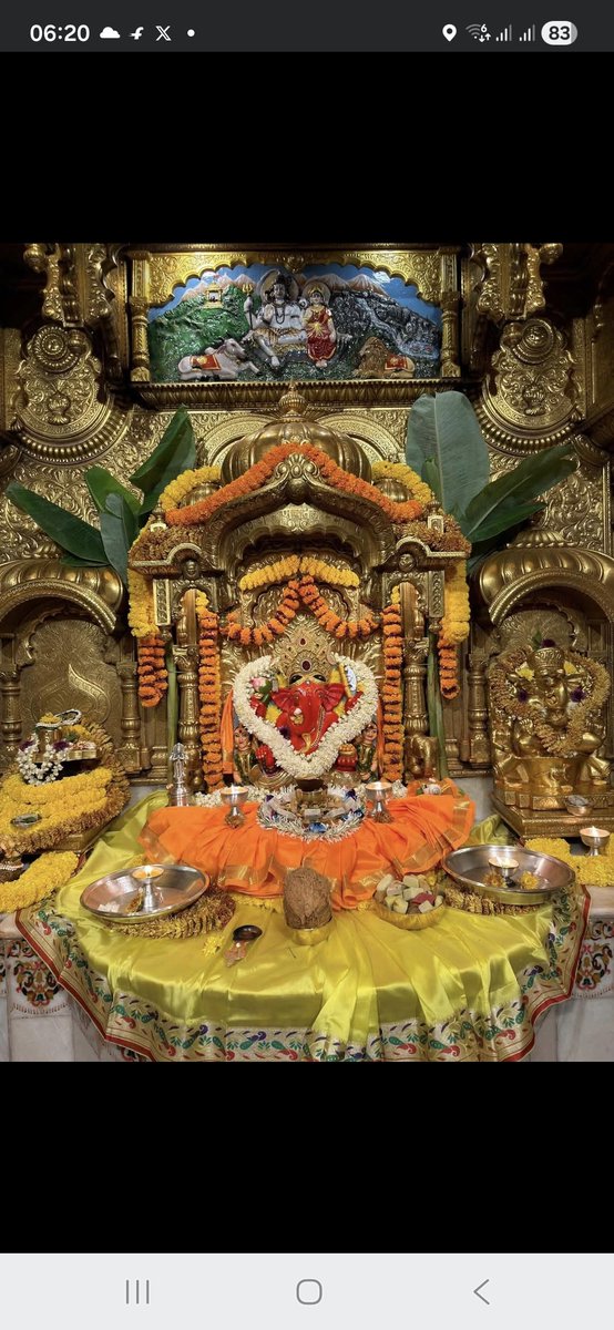 iPiyushSingh's tweet photo. 🚩 ॐ गं गणपतये नमो नमः 🚩

‼️ श्री सिद्धिविनायक नमो नमः ‼️ https://t.co/GUgfmoMgTO