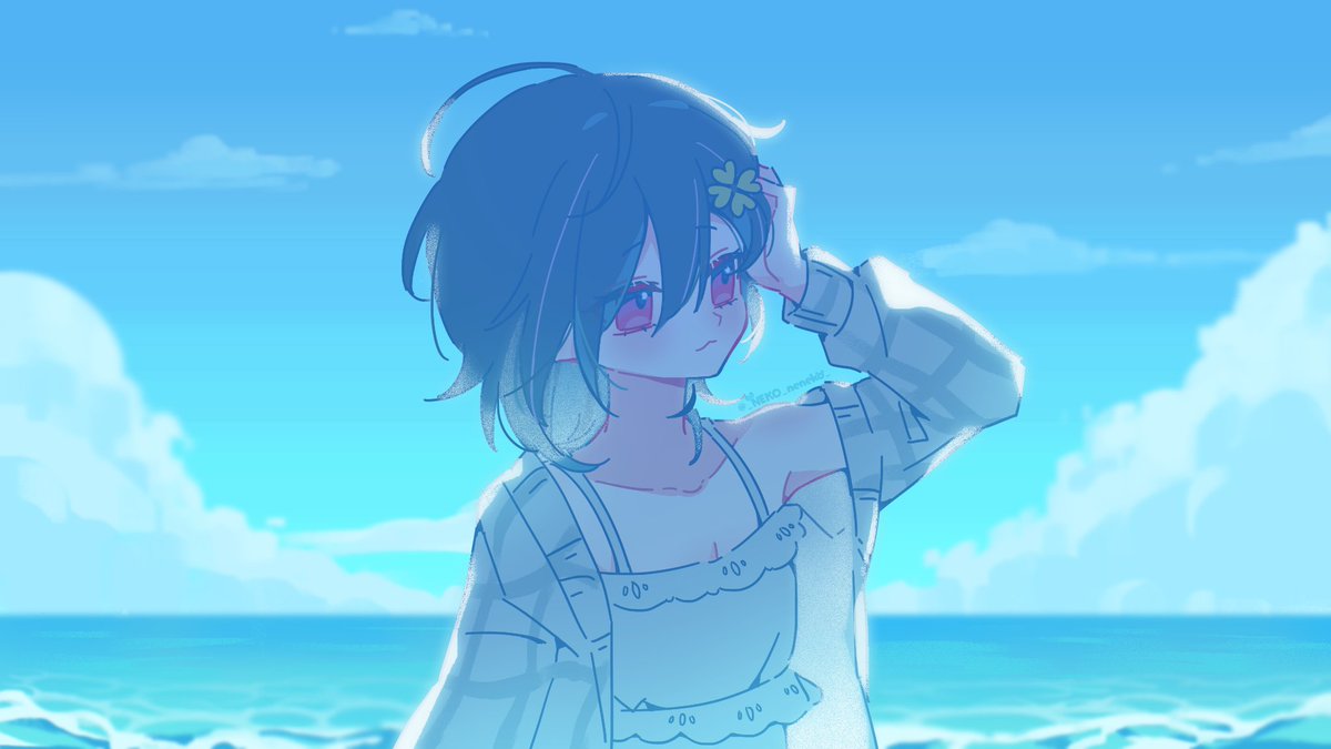 _NEKO_neneko_'s tweet photo. 🌊
#恋爱喜剧突转 #恋爱喜剧开关 #ラブコメスイッチ #影野维月 https://t.co/tFe9FwAJ3U