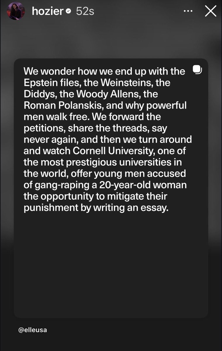 thisphantoml1fe's tweet photo. Hozier
Instagram Story
September 30th 2026 https://t.co/CYk5OJ52Fu