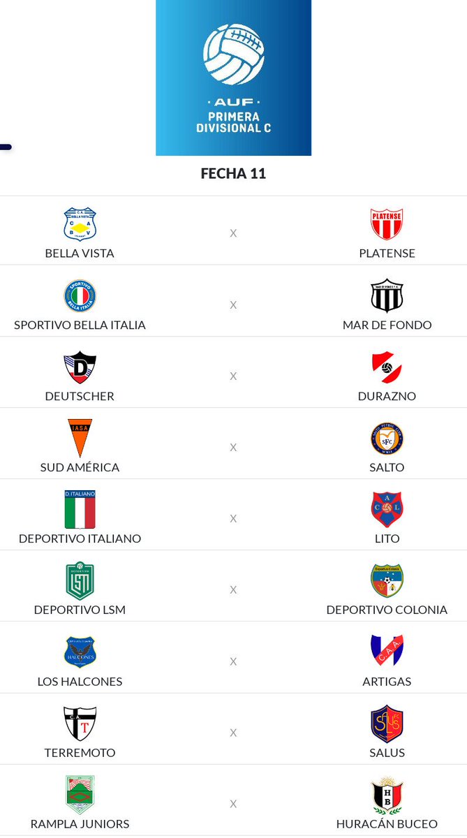 jofeces's tweet photo. #PrimeraC ⚽ 🇺🇾
Torneo Final
🔸 Resultados fecha 10
🔸 Posiciones
🔸 Fecha 11 https://t.co/4KgTFr9eeA