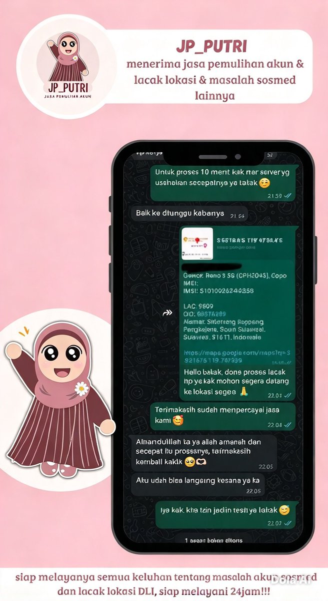 knidv's tweet photo. OPEN JASA PEMULIHAN AKUN &amp; HAPUS AKUN TRUSTED

🌈JASA LACAK LOKASI
🌈SADAP WA
🌈LACAK HP HILANG BY NO HP / IMEI
🌈JASA PULIHKAN AKUN WHATSAPP YANG KEBLOKIR
AKUN : EMAIL,IG,WA,TWITER/X, FB,TIKTOK  

Order whatsapp di bio ya👌 https://t.co/AUNWOgMV6H
