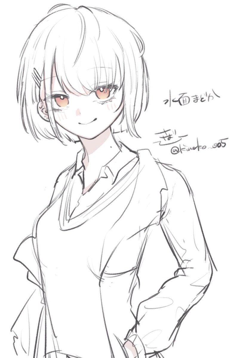 kinako__005's tweet photo. 推し描く①
まどちゃ🫶 https://t.co/eF59mq4rhS