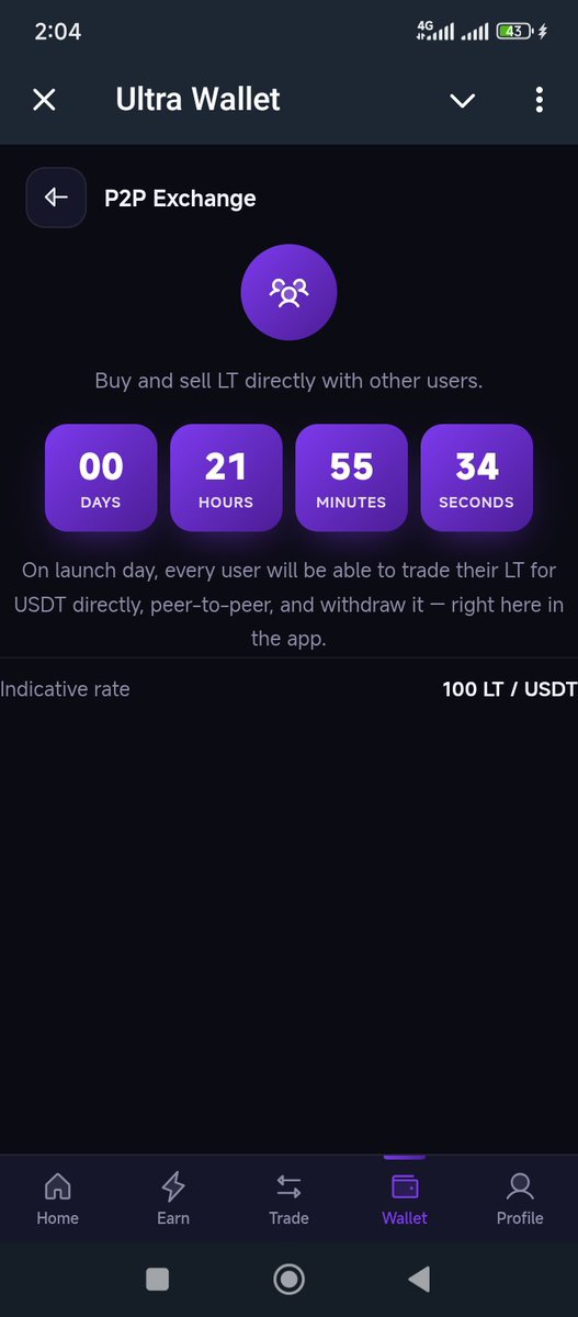 Pi_UpdatesDaily's tweet photo. 📢 Dear Ultra Wallet Users.

Today, 29/09/2026, we are bringing you some important information regarding the Global Launch, LT P2P, Liquidity, Withdrawals and Ambassador Program.

🌎 GLOBAL LAUNCH — 1 OCTOBER

On 1 October, Ultra Wallet will enter a new stage of Global Launch, where users will have the opportunity to use their wallet to store crypto assets within a system designed for security and ease of use.

Currently, we are on Ultra Wallet V1, while more major features will come in V2, including crypto-to-crypto exchange, trading and other new features.

💱 LT P2P — 1 OCTOBER

On the Global Launch date, LT P2P will be made available so users can easily buy and sell LT through the Ultra Wallet P2P system.

💧 LT LIQUIDITY — $100,000

LT liquidity has been increased from $50,000 to $100,000 in order to increase users’ ability to conduct LT trading through P2P.

🛡 SECURITY & ANTI-FRAUD

Our Team continues to take protective measures against fake referrals, fake activities, multiple accounts and other activities that violate Ultra Wallet rules.

Our goal is to protect the system and ensure fairness for genuine users.

⚙ SYSTEM IMPROVEMENT

Our Technology Team continues to improve Ultra Wallet in order to increase speed, stability and security.

Therefore, if you notice some changes or minor delays during this period, do not worry. Some of these things may be a result of ongoing system improvements.

https://t.co/ylbPY8Dacv