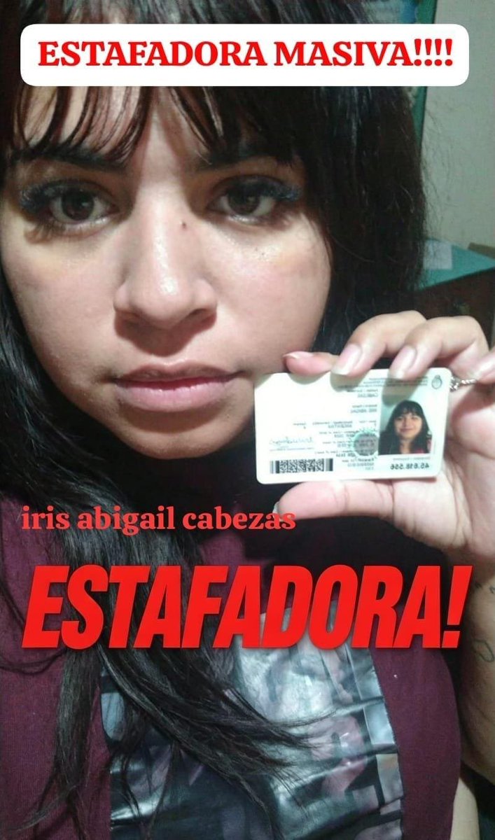 Jaz_pri05's tweet photo. 🚨 MÁS DE 80 PERSONAS ESTAFADAS CON ENTRADAS PARA BTS 🚨

Conocimos a una chica por TikTok que ofrecía entradas para el show de BTS. Varias personas confiamos en ella y realizamos pagos por las entradas.

Después comenzó a desaparecer, dejó de responder y desactivó sus redes y números de contacto.

Al empezar a investigar y ponernos en contacto entre las víctimas, descubrimos que somos más de 80 personas afectadas.

Estamos reuniendo conversaciones, comprobantes de pago, datos y toda la información que tenemos para presentar las denuncias correspondientes.

Si vos también fuiste víctima, contactanos. Estamos intentando reunir todas las pruebas y a todas las personas afectadas.
Quiero decir que tenemos mucha mas información de la que dimos por Crónica solo que el tiempo no nos dio pero sabemos muchas cosas mas y por eso no le creemos a la madre.
#lasestafhaditas #irisdevolvelaplata #nosilusionaron