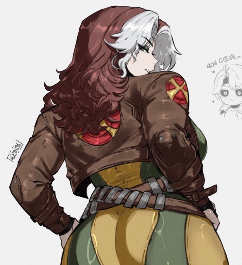 AnnaTheRogue's tweet photo. ❝ what? Can’t a gal just enjoy the sight of a beautiful pair of cheeks right in front of her face? ~ ❞ https://t.co/bjzPTOZT6W