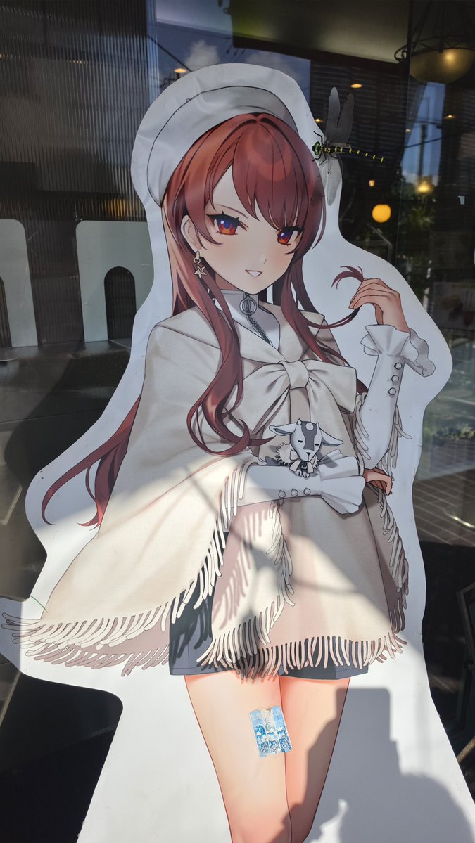 unlimited_ship's tweet photo. ラ・クロシェット・ヒラノさんの看板娘ネヴァダさん❗
トンボまだいる❗ https://t.co/MEGhW0at8s