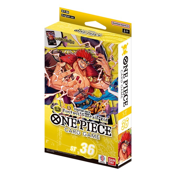 ineedtcg's tweet photo. ST-36 — YELLOW Eustass"Captain"Kid

Still looking for this at retail?

Image: Bandai.
Restock pings in Discord: https://t.co/CdUzl4uYKv

#onepiece #tcg #op #cards https://t.co/ltSIDRDnwa