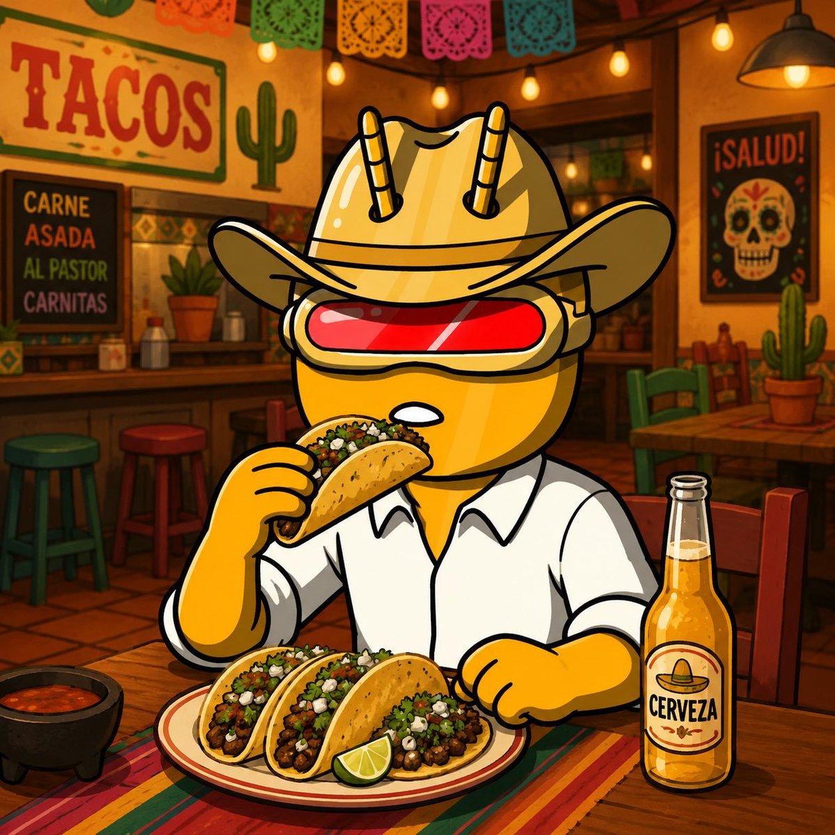 Stixmetax's tweet photo. Good night fam

Time to close out Taco Tuesday the only way I know, tacos and then rest.

GN stay Chill we will see you in the morning. https://t.co/jn9Lpa1YgR