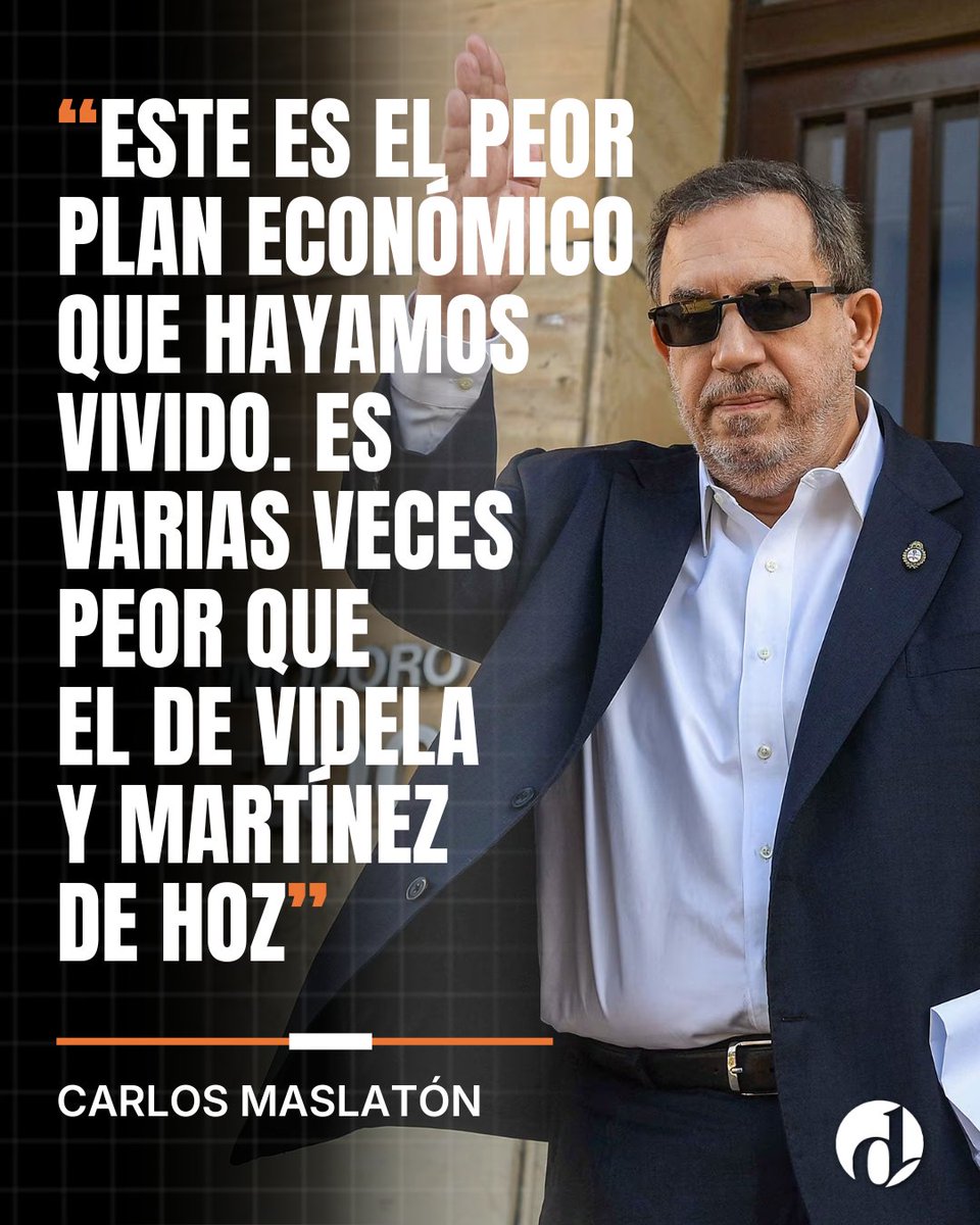 eldestapeweb's tweet photo. Dura crítica del economista Carlos Maslatón al modelo económico de Javier Milei https://t.co/H9yPkTzRQw