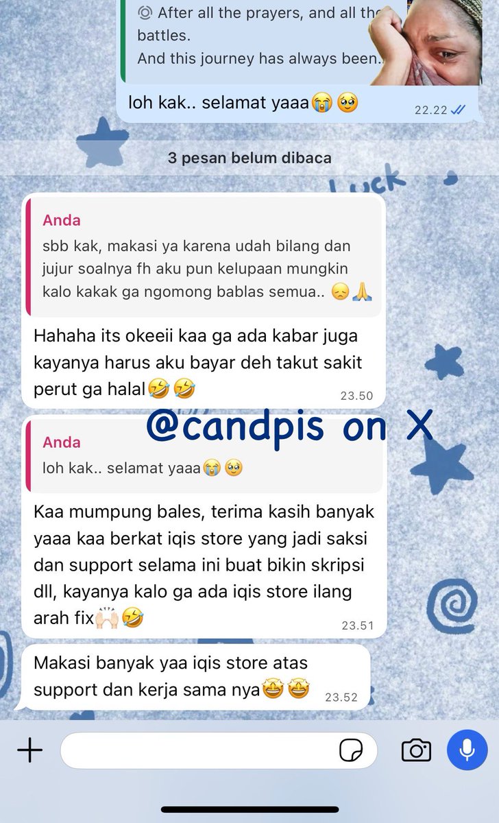 candpis's tweet photo. kok.. terharu🥹 https://t.co/AuMK1qiMn9
