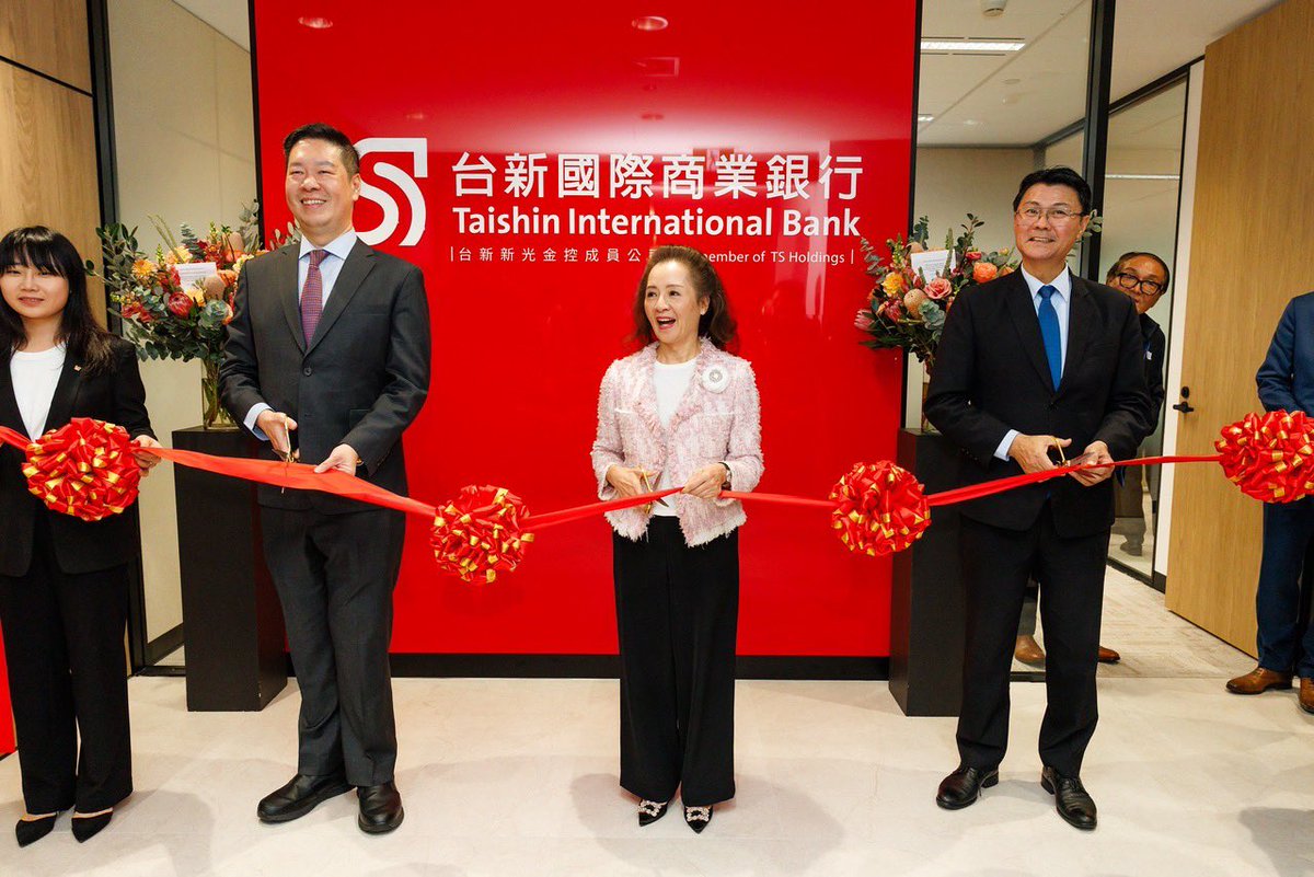 BrisbaneTeco's tweet photo. 🇹🇼🇦🇺 Celebrating Taishin Bank’s New Brisbane Office!

Wishing the new office continued success and prosperity! 🎊🎊 https://t.co/FR1ZGXbmtD