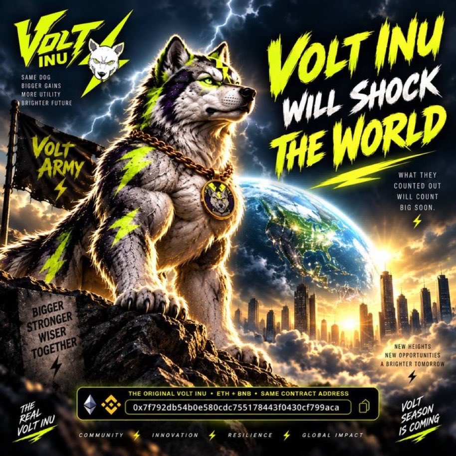 yvonne5k's tweet photo. Still sleeping on robinhood:0x5d102d1e69e77591d486aa4f663b3645151bbdf6? 👀⚡️
The #VOLTARMY is building on #RobinhoodChain. 🚀
$VOLT https://t.co/fctziyr3rq