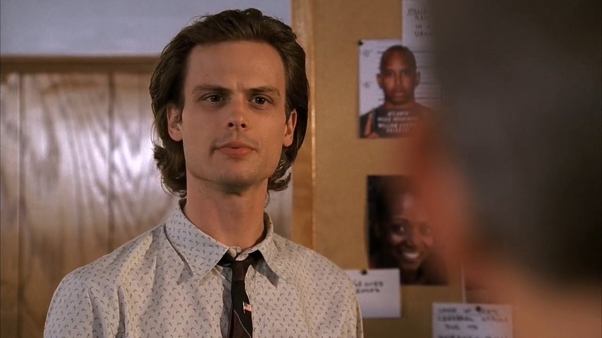 skyscratches's tweet photo. slick back hair spencer reid https://t.co/yK2jTYeunB